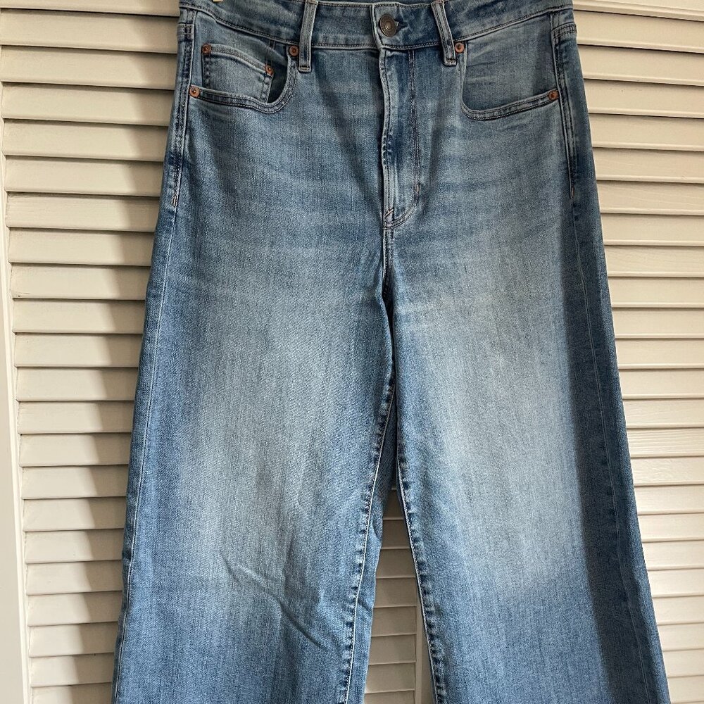 American Eagle wide leg jeans size 12 X-Short